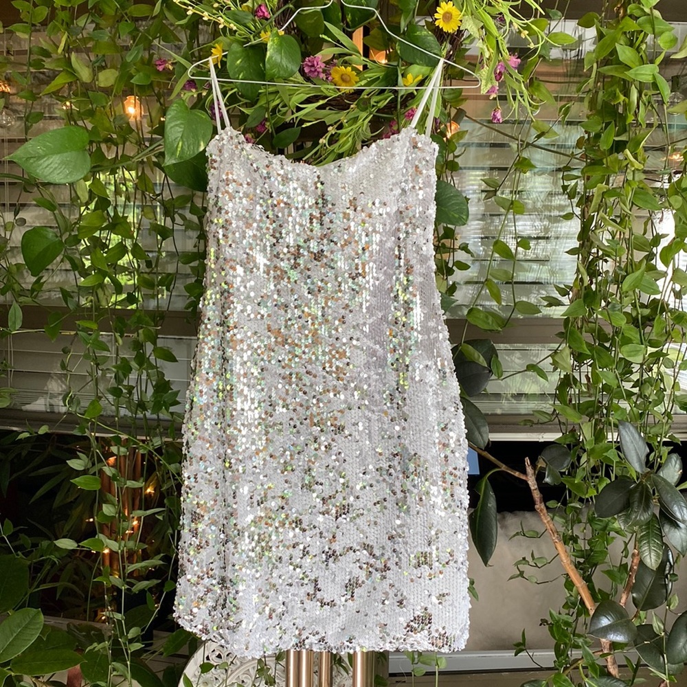 Lily Rose sequenced dress, size small😊